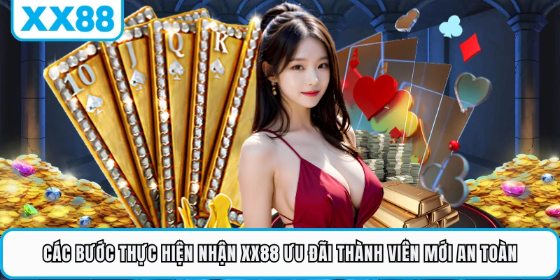 Các bước thực hiện nhận XX88 ưu đãi thành viên mới an toàn